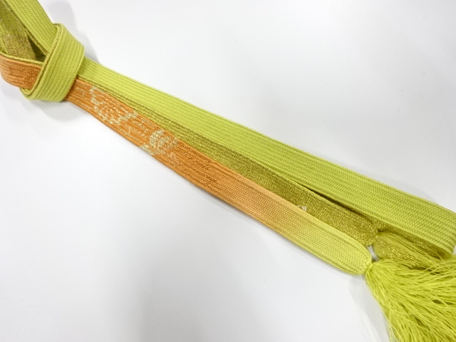 正絹　手組帯締め